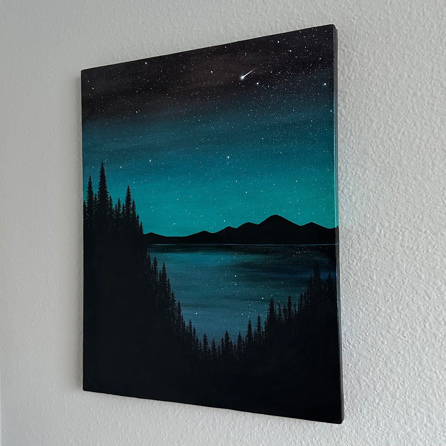 glistening night sky (custom painting)