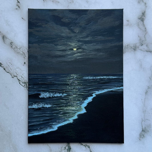 moonlit seascape